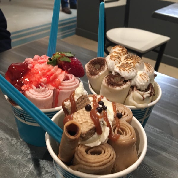 Photo taken at IcyCode Ice Cream Rolls by Mary T. on 12/29/2016