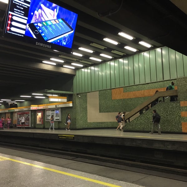 Photo taken at Metro San Miguel by Alejandro on 3/14/2019