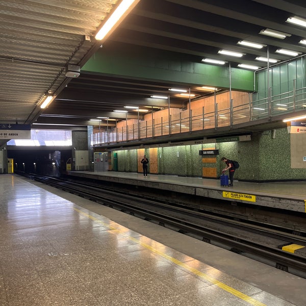 Photo taken at Metro San Miguel by Alejandro on 12/18/2023