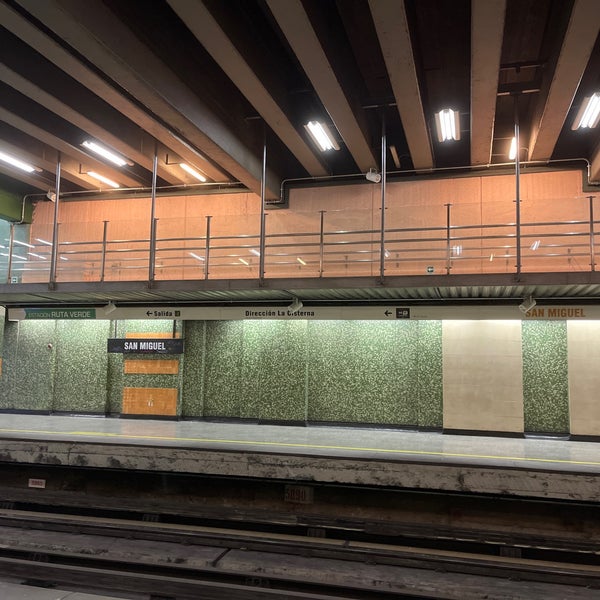 Photo taken at Metro San Miguel by Alejandro on 9/12/2022