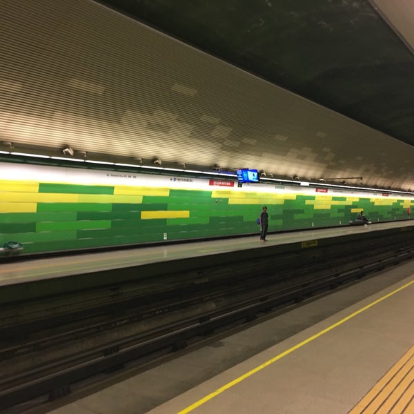 Photo taken at Metro Barrancas by Alejandro on 3/7/2019