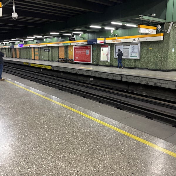 Photo taken at Metro San Miguel by Alejandro on 9/12/2023