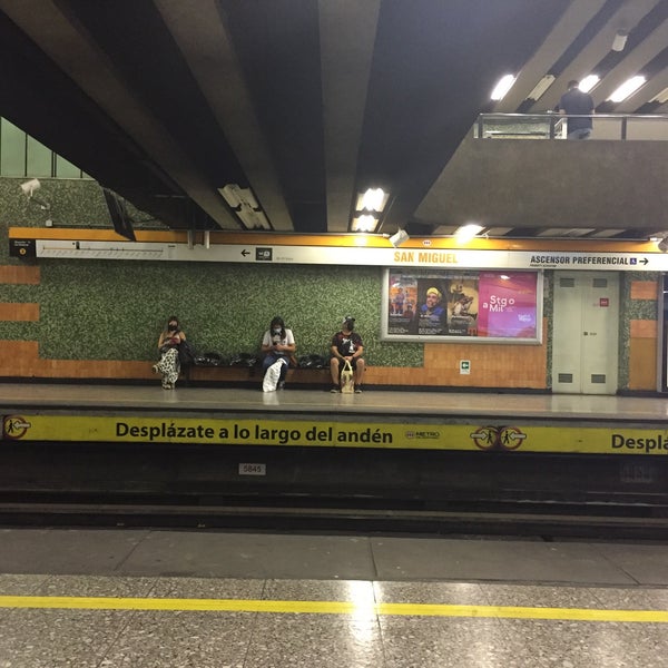 Photo taken at Metro San Miguel by Alejandro on 2/14/2022