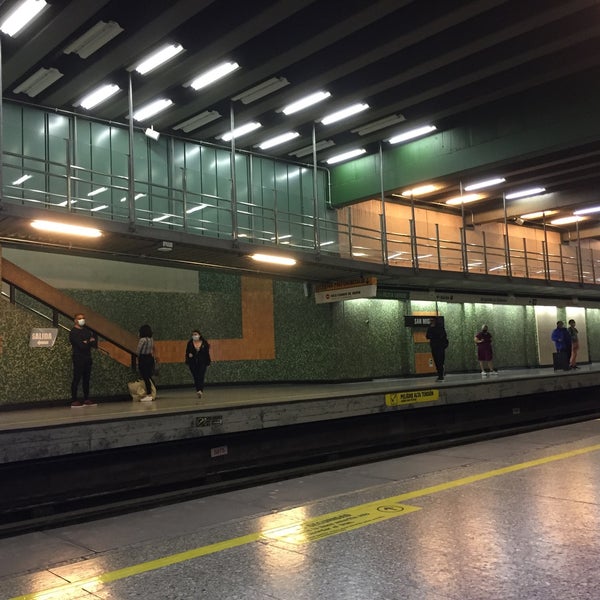 Photo taken at Metro San Miguel by Alejandro on 11/4/2021
