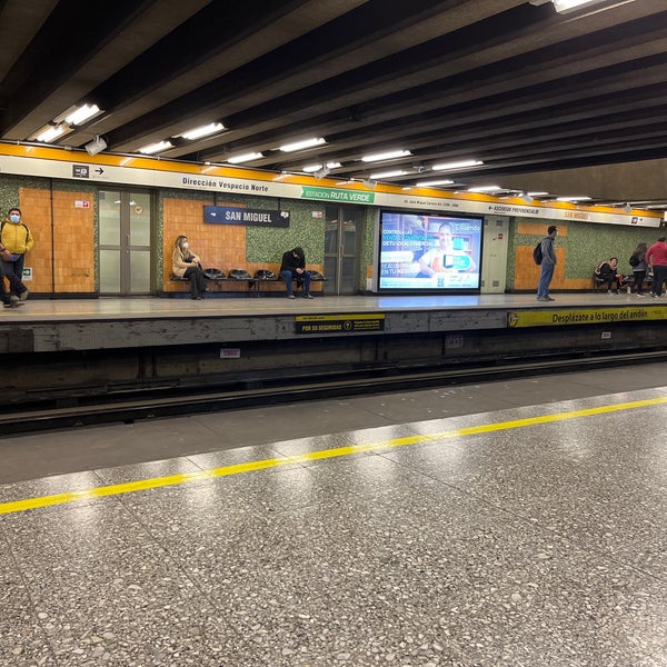 Photo taken at Metro San Miguel by Alejandro on 9/21/2022