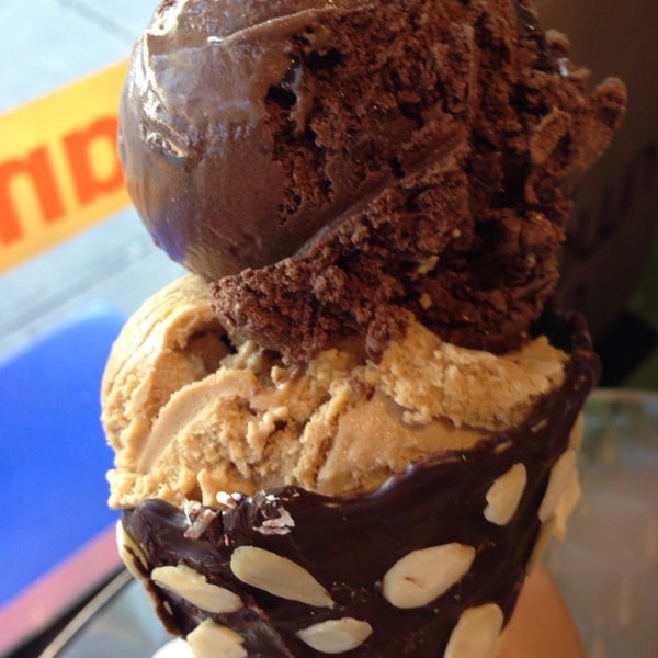 Ice cream! Get a waffle cone.