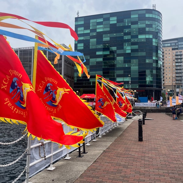 Photo taken at Salford Quays by Dan on 6/18/2023