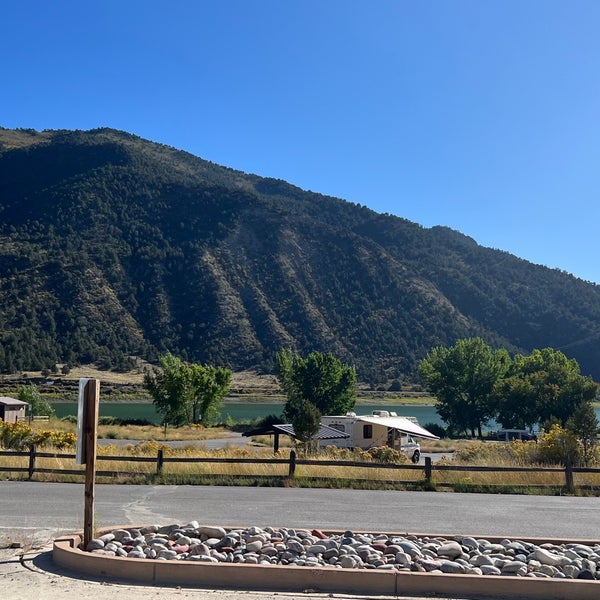 Rifle Gap State Park Campground in Rifle