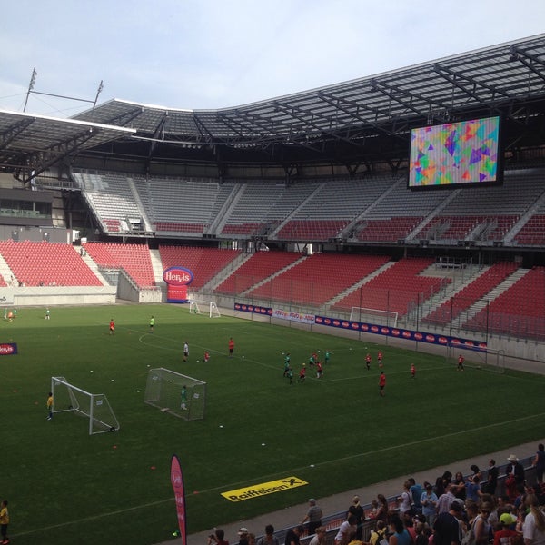 Photo taken at Wörthersee Stadion by Stefan O. on 6/13/2015