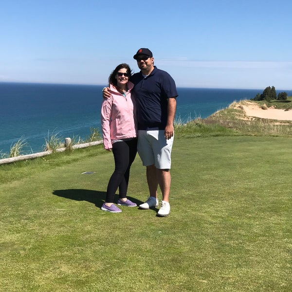 Photo taken at Arcadia Bluffs by Charles B. on 5/31/2017