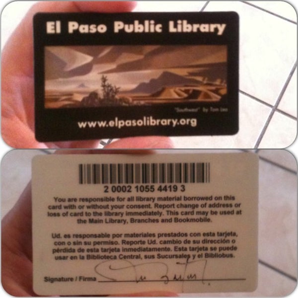 El Paso Public Library (Main) Library in El Paso