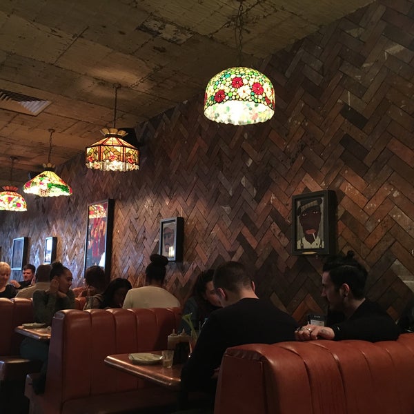 Live music, great decor and atmosphere. BBQ is very authentic - brisket is amazing, as is pulled pork. Go with sweet potato fries as a side. If you like deserts - deep fried oreos is the way to go.