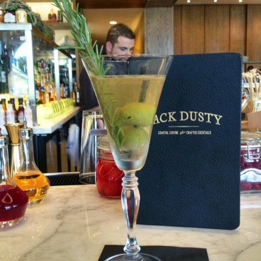 Photo taken at Jack Dusty Coastal Cuisine &amp; Crafted Cocktails by Sean D. on 2/7/2013