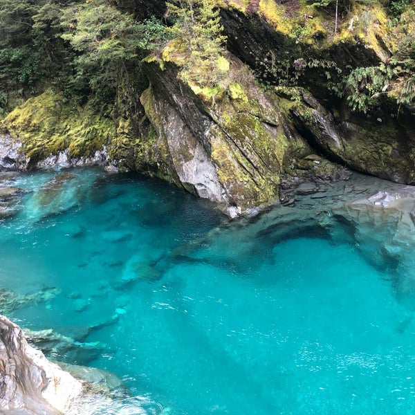 Blue Pools новая Зеландия