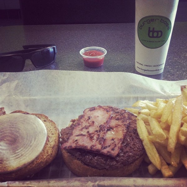 Photo taken at Burger Boss by Travis P. on 8/24/2014