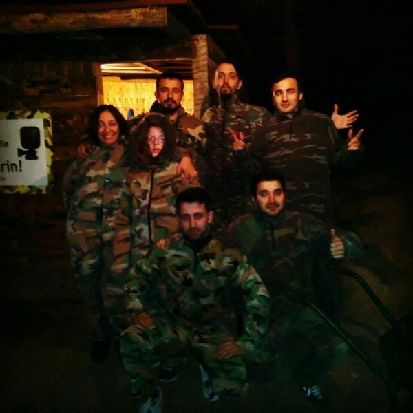 Photo taken at Natura Paintball by Uğur K. on 4/3/2016