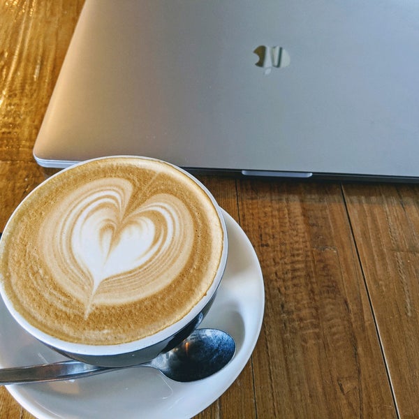Average flat white. Very comfortable and spacious place to do some work. They also have free, reliable WiFi and limited outlets available along the wall.