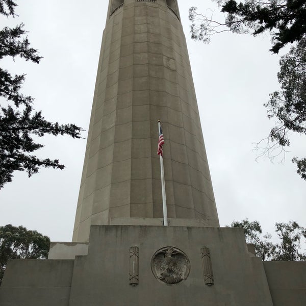 Photo taken at Coit Tower by David S. on 11/26/2017