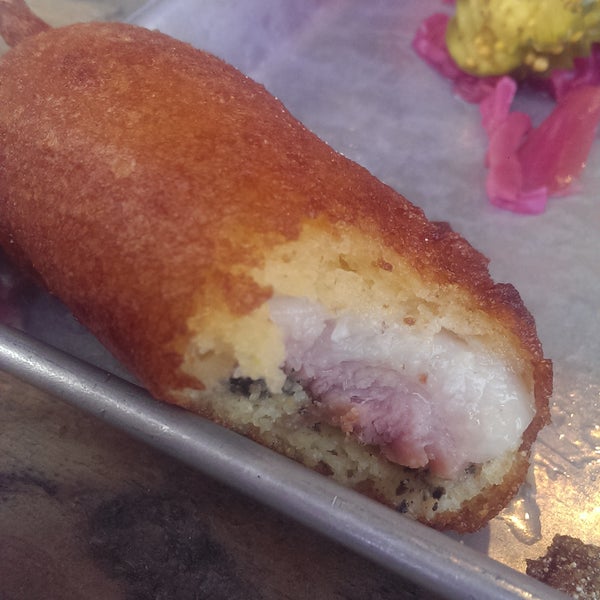 Pork belly corn dogs will change your life