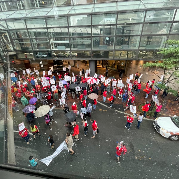 Photo taken at Boston Marriott Copley Place by Larry L. on 7/8/2021