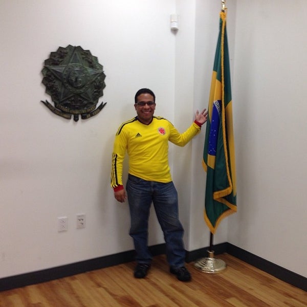 Photo taken at Consulate General of Brazil in New York by Jose P. on 4/11/2014