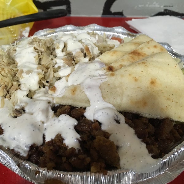 Photo taken at The Halal Guys by Dev C. on 9/29/2017
