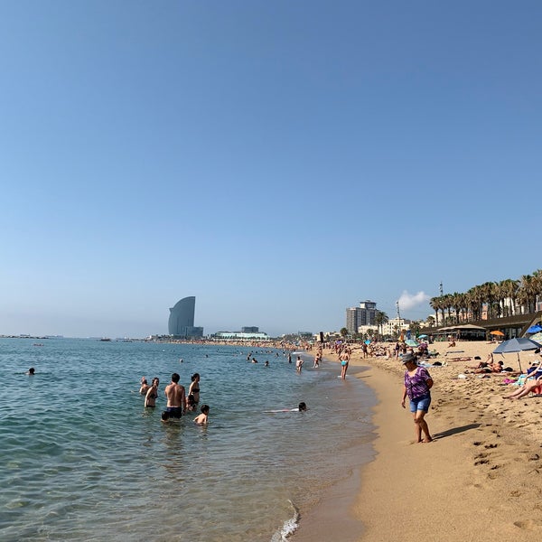 Барселона пляжи в октябре фото
