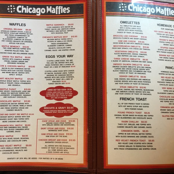 Foto scattata a Chicago Waffles da Thomas Y. il 6/18/2017