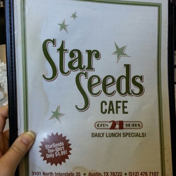 Photo taken at Star Seeds Cafe by Megan L. on 4/14/2013