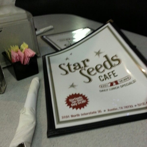 Photo taken at Star Seeds Cafe by Megan L. on 11/3/2013