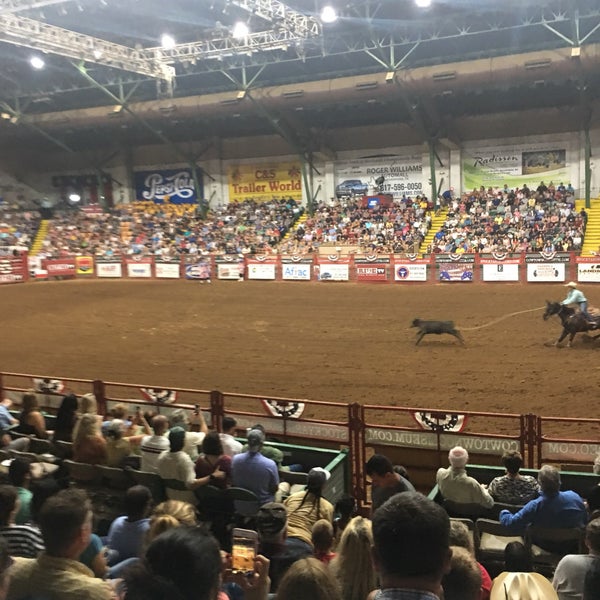 Photo taken at Cowtown Coliseum by swash on 8/4/2019