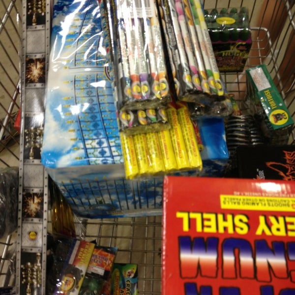 Photo taken at Top Dog Fireworks Warehouse 290 by Dat L. on 7/5/2013