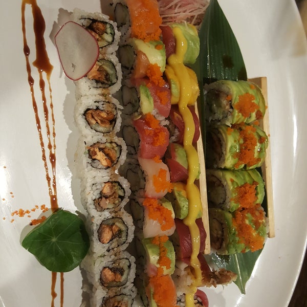 All of the sushi
