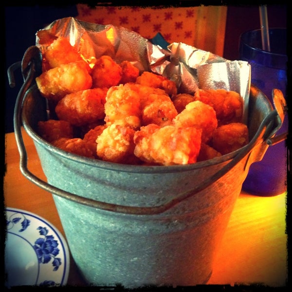 Tots and their amazing Tot Sauce are required! #NomNomNom #SundayNightLights