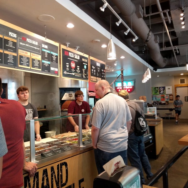 Photo taken at Mod Pizza by Effie B. on 9/3/2017