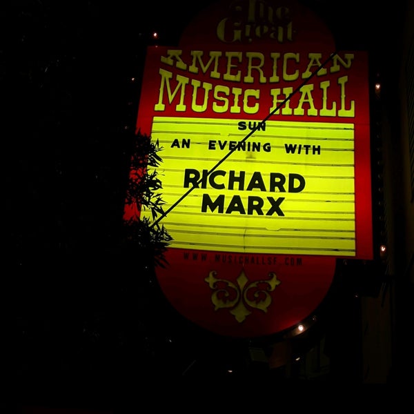 Photo taken at Great American Music Hall by Carmen on 3/2/2020