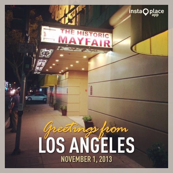 Foto tomada en The Mayfair Hotel Los Angeles  por Winston W. el 11/2/2013