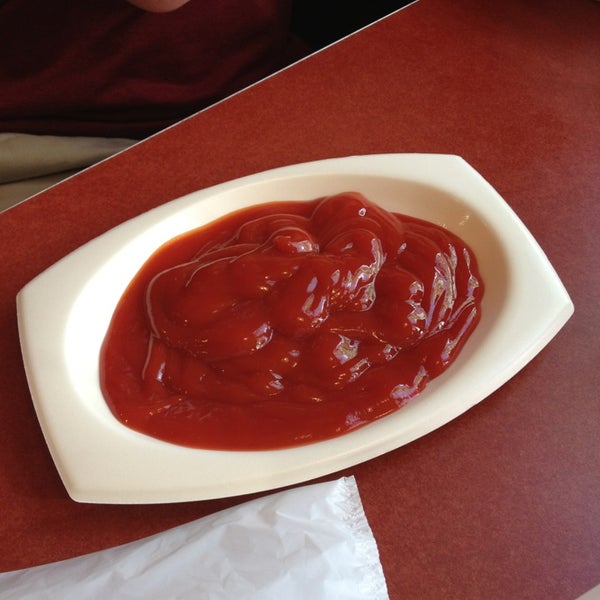 Get an entire plate of ketchup and stick it to the man!