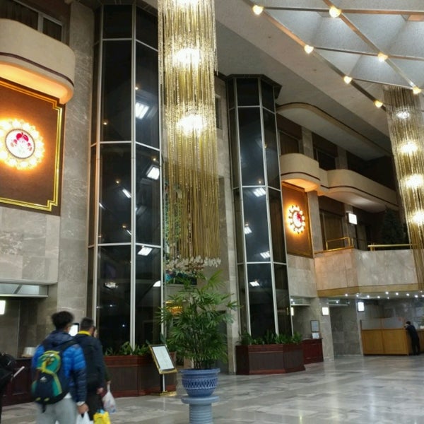 Photos at 양각도 국제 호텔 (Yanggakdo International Hotel) Yanggakdo Island 양각도