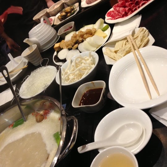 Photo taken at Happy Lamb Hot Pot, Burnaby by Alleycat C. on 12/18/2012