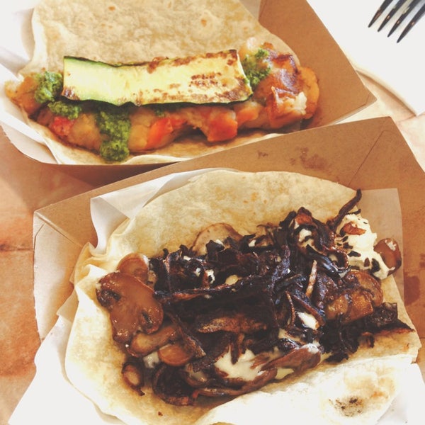 For sure the best tasting tacos I've had in a long time, taste profiles are interesting & unique. They offer a good selection of delicious Vegetarian tacos along with the regular protein ones. Loved!