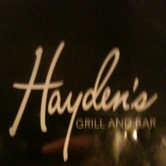 Photo taken at Hayden&#39;s Grill &amp; Bar by RB O. on 10/24/2012