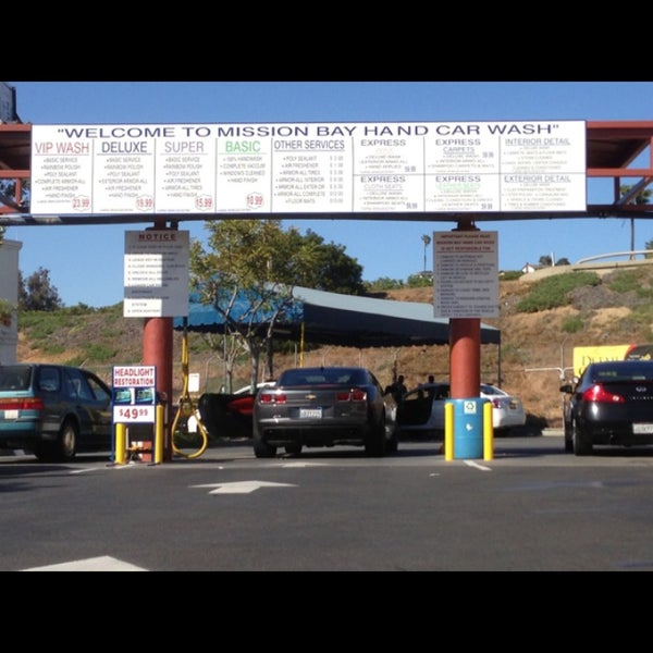 Mission Bay Car Wash (Now Closed) Pacific Beach San Diego, CA