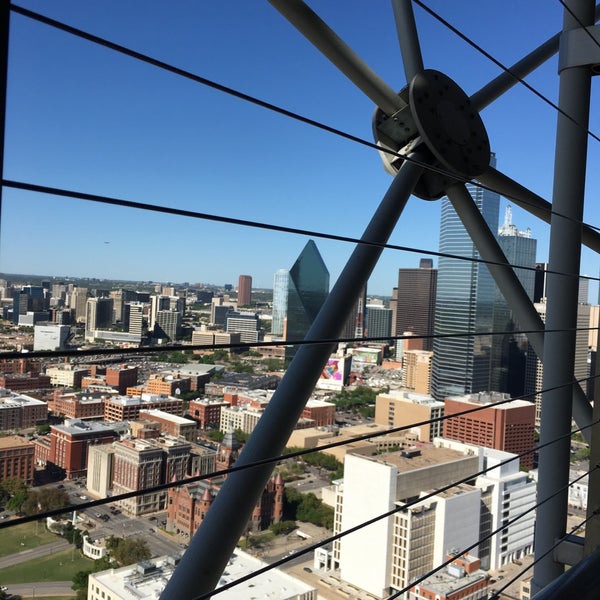 Photo taken at Reunion Tower by Jenny R. on 3/31/2016