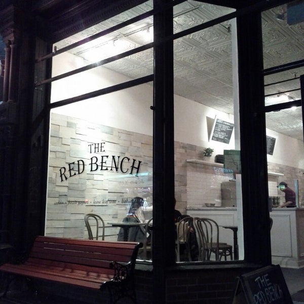 Photo taken at The Red Bench by Betty K. on 3/11/2013