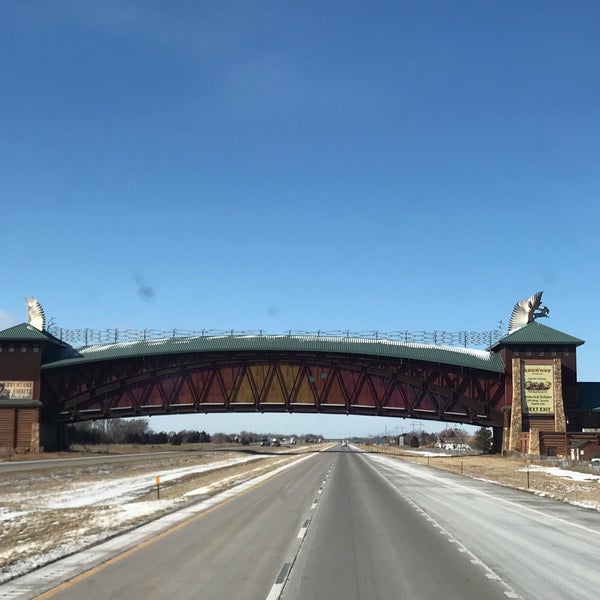 Photo taken at Great Platte River Road Archway by Oleksandr H. on 1/24/2019
