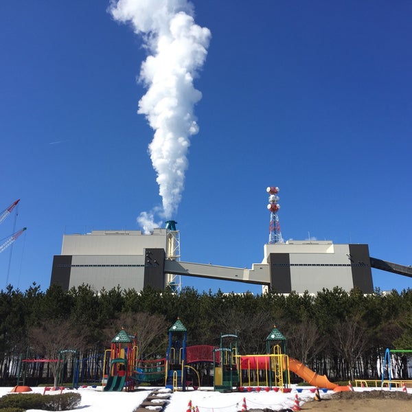 東北電力 能代火力発電所 Power Plant In 能代市