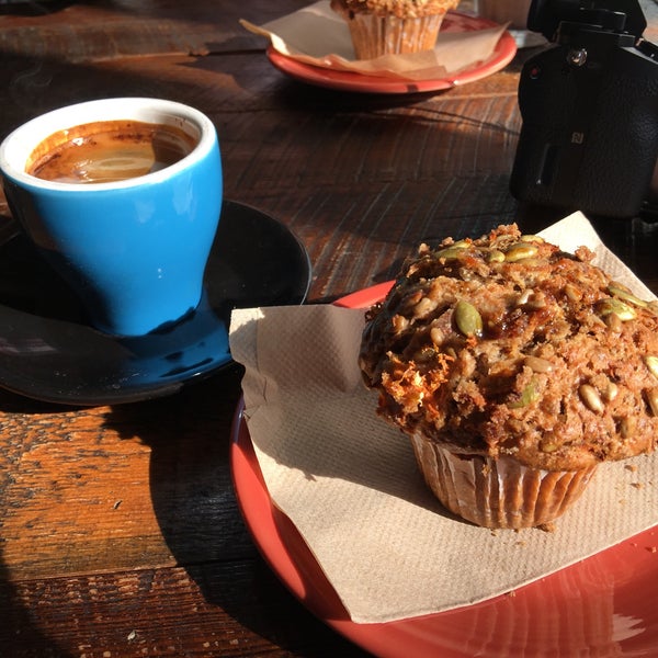 Americano is amazing. Try the carrot and sunflower seed muffin.