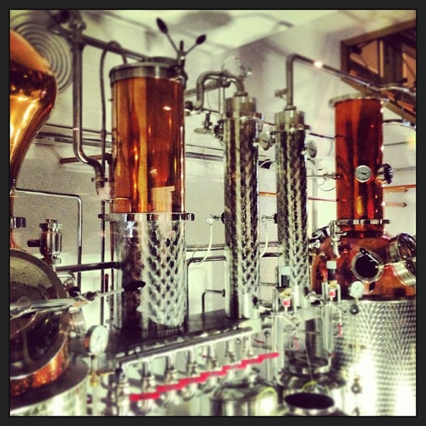 Photo taken at City of London Distillery by Marcus S. on 8/14/2013