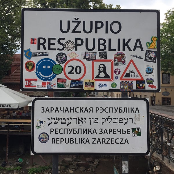 Foto tomada en Užupio tiltas | Užupis bridge  por Kirill N. el 6/11/2018